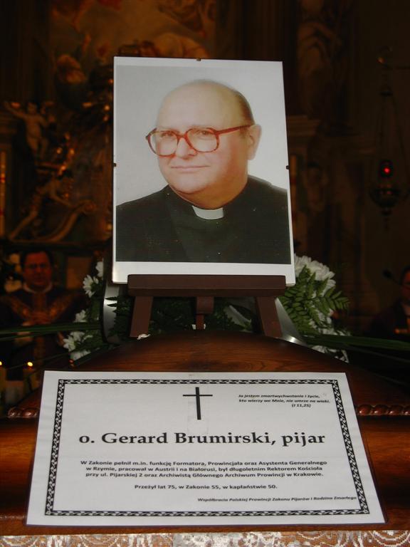 Pogrzeb Współbrata o. Gerarda