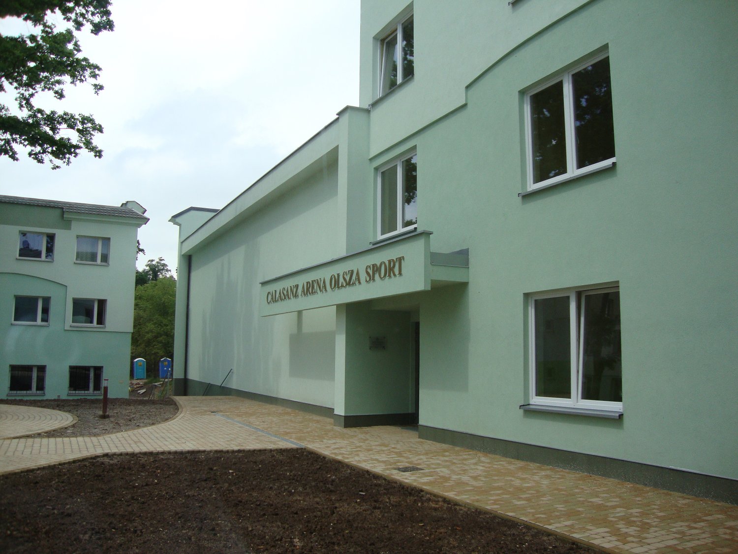Otwarcie sali sportowej przy gimnazjum w Krakowie - przebieg uroczystości