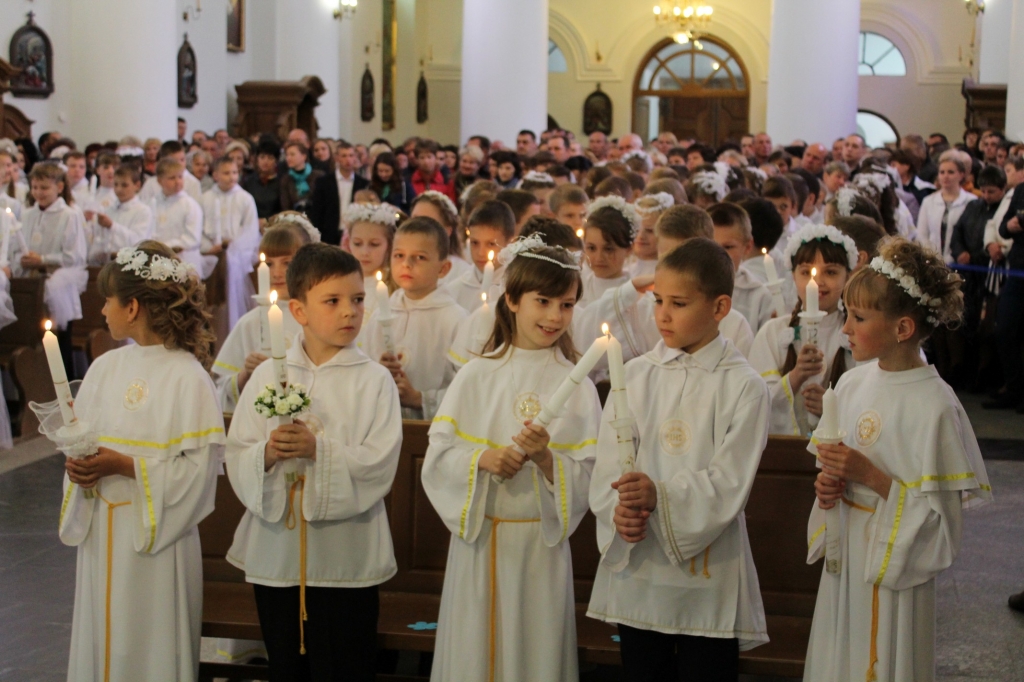 I Komunia święta dzieci w Parafii w Szczuczynie