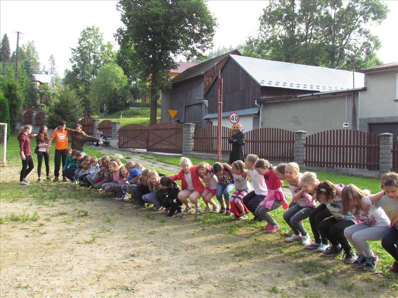 Czereda cieni - kolonia szkoły pijarskiej z Katowic w naszym ośrodku w Łapszach Niżnych