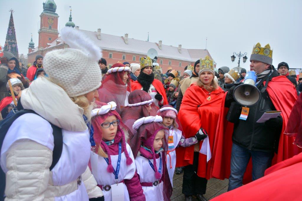 Warszawskie szkoły pijarskie w Orszaku Trzech Króli