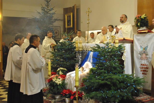 Pasterka w Parafii Najświętszego Imienia Maryi w Krakowie Rakowicach