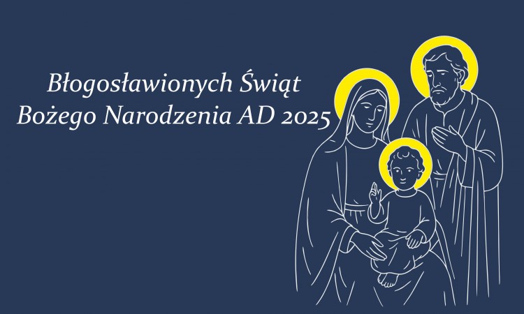 Błogosławionych Świąt 