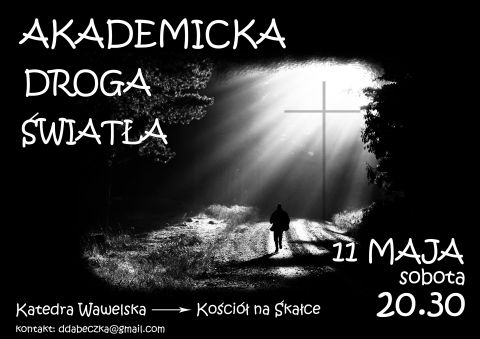 Akademicka Droga Światła - zaproszenie