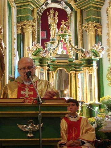 20-lecie proboszczowania o. Józefa Ostręgi w Hebdowie