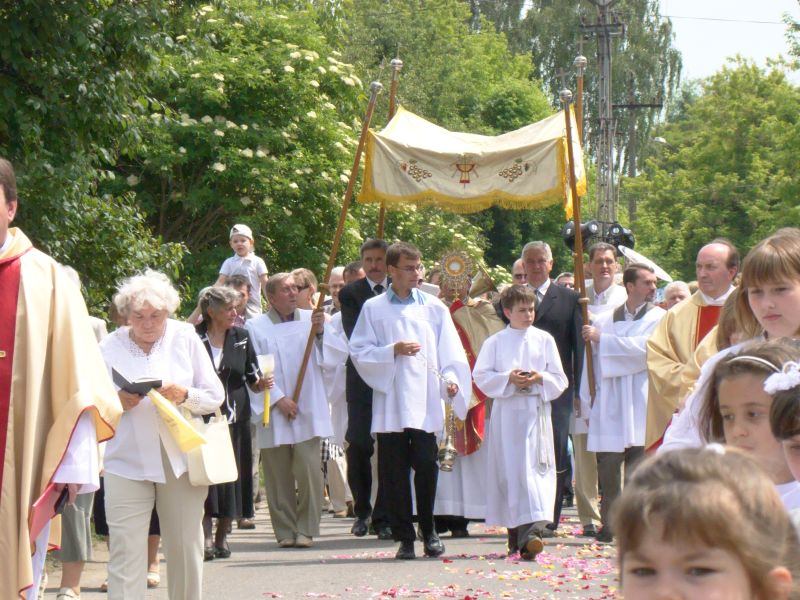 Uroczystość Bożego Ciała w parafiach pijarskich