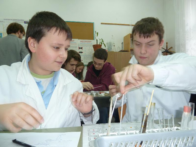 Dzień Chemii w Zespole Szkół Pijarskich w Elblągu