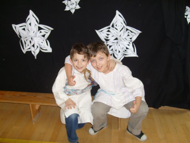 Jasełka i szkolna Wigilia w Łowiczu