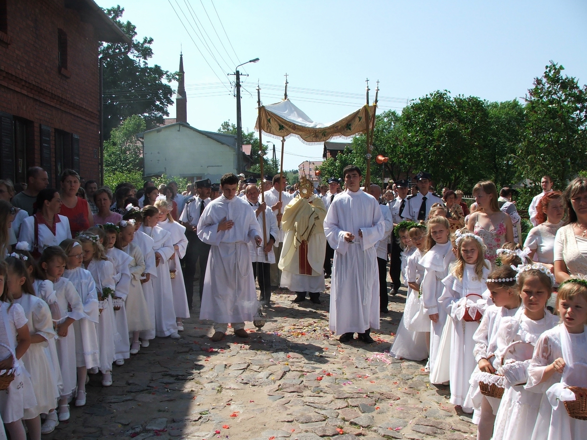 Uroczystość Bożego Ciała w Bolszewie