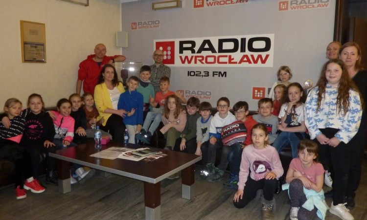 Warsztaty radiowe uczniów z Bolesławca