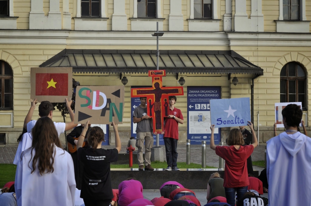 Modlitwa za prześladowanych chrześcijan podczas 14. SMP