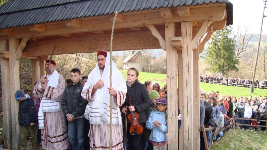 Jeszcze raz o wielkim plenerowym przedsięwzięciu "Misterium Męki Pańskiej" w Łapszach Niżnych