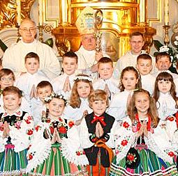 Pierwsza Komunia Św. dzieci w Łowiczu